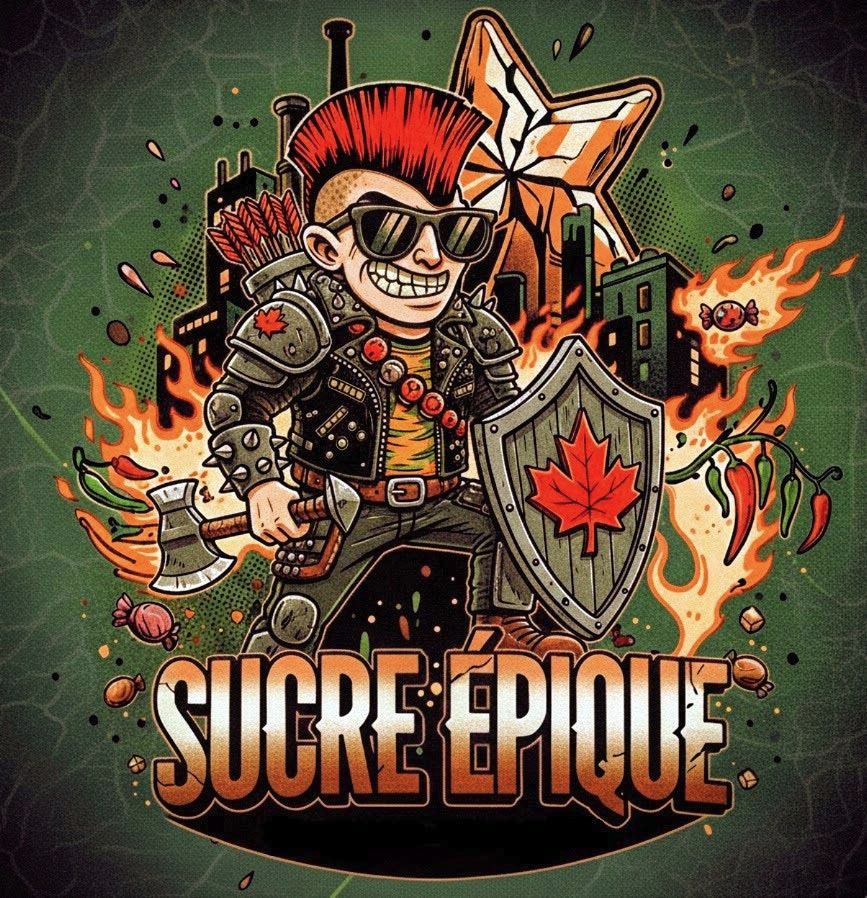 Logo Sucre Épique - Confiserie artisanale québécoise